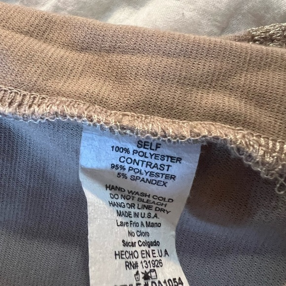 Tee N Rose Taupe Top - Picture 8 of 15